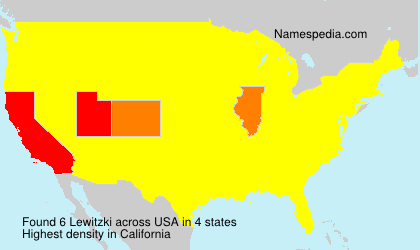 Surname Lewitzki in USA Surname Lewitzki in USA