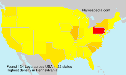 Surname Leya in USA Surname Leya in USA