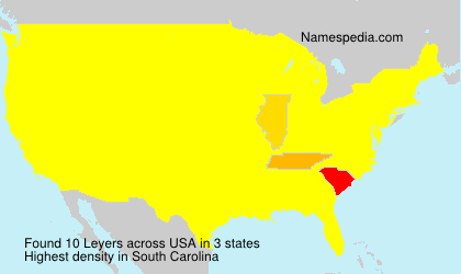 Surname Leyers in USA Surname Leyers in USA