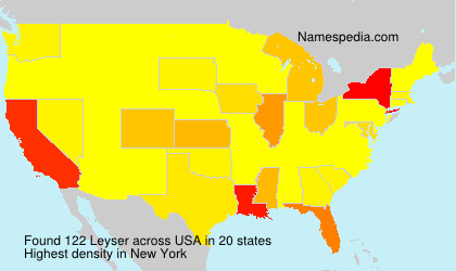 Surname Leyser in USA Surname Leyser in USA