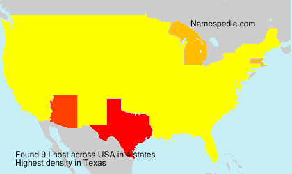 Surname Lhost in USA Surname Lhost in USA