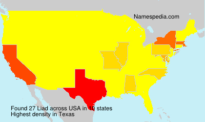 Surname Liad in USA Surname Liad in USA