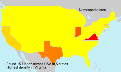 Surname Lianez in USA Surname Lianez in USA