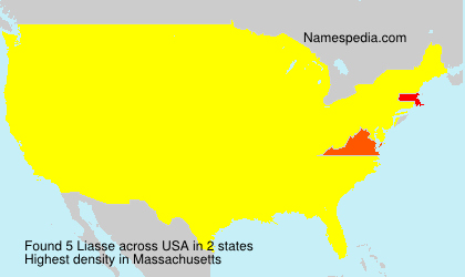 Surname Liasse in USA Surname Liasse in USA