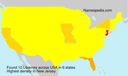 Surname Libarnes in USA Surname Libarnes in USA