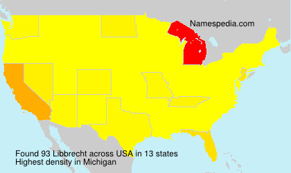 Surname Libbrecht in USA Surname Libbrecht in USA