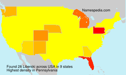 Surname Liberski in USA Surname Liberski in USA