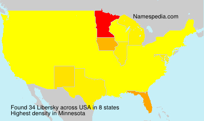 Surname Libersky in USA Surname Libersky in USA