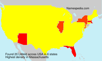 Surname Libfeld in USA Surname Libfeld in USA