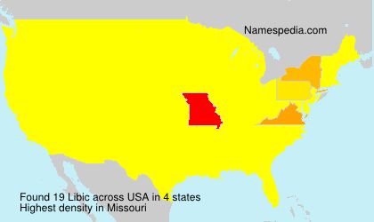 Surname Libic in USA Surname Libic in USA