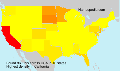 Surname Libis in USA Surname Libis in USA