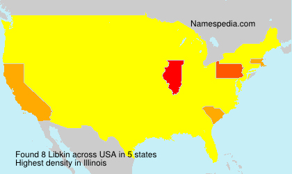 Surname Libkin in USA Surname Libkin in USA