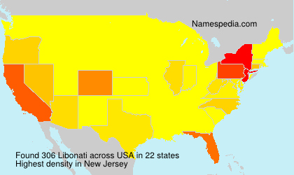 Surname Libonati in USA Surname Libonati in USA