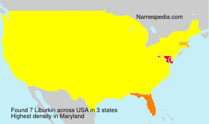 Surname Liburkin in USA Surname Liburkin in USA