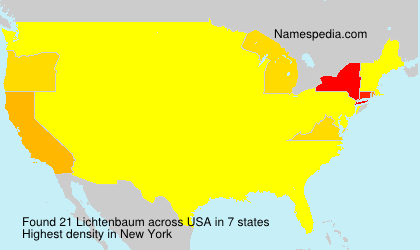 Surname Lichtenbaum in USA Surname Lichtenbaum in USA