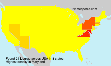 Surname Licurgo in USA Surname Licurgo in USA