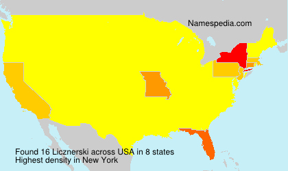 Surname Licznerski in USA Surname Licznerski in USA