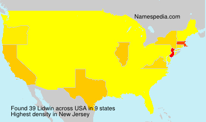 Surname Lidwin in USA Surname Lidwin in USA