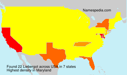 Surname Liebergot in USA Surname Liebergot in USA