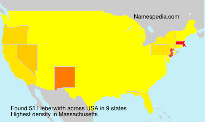 Surname Lieberwirth in USA Surname Lieberwirth in USA