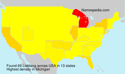 Surname Lieblang in USA Surname Lieblang in USA