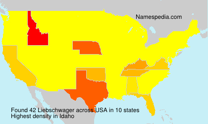 Surname Liebschwager in USA Surname Liebschwager in USA
