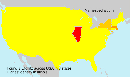Surname Lifchitz in USA Surname Lifchitz in USA