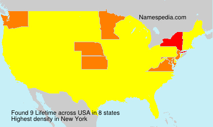Surname Lifetime in USA Surname Lifetime in USA