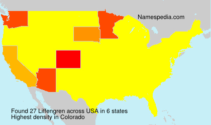 Surname Liffengren in USA Surname Liffengren in USA