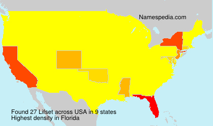 Surname Lifset in USA Surname Lifset in USA