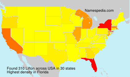 Surname Lifton in USA Surname Lifton in USA