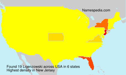 Surname Ligenzowski in USA Surname Ligenzowski in USA