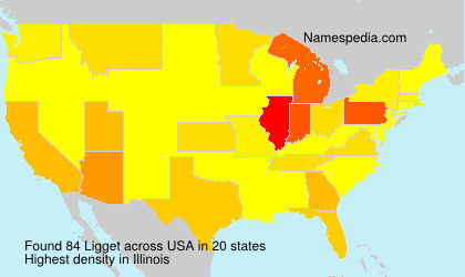 Surname Ligget in USA Surname Ligget in USA
