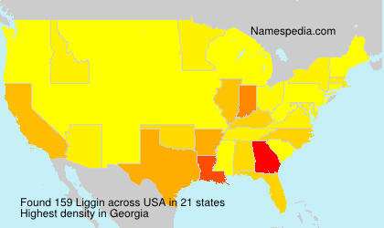 Surname Liggin in USA Surname Liggin in USA