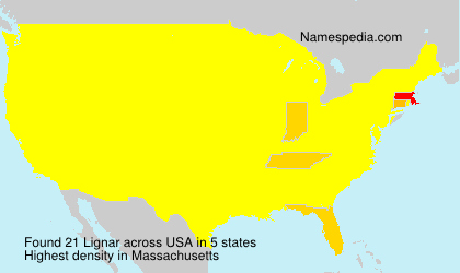 Surname Lignar in USA Surname Lignar in USA
