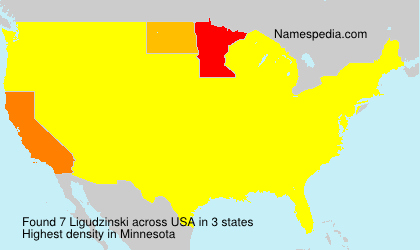 Surname Ligudzinski in USA Surname Ligudzinski in USA