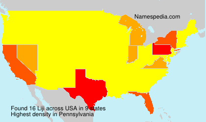Surname Liji in USA Surname Liji in USA