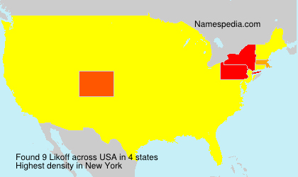 Surname Likoff in USA Surname Likoff in USA