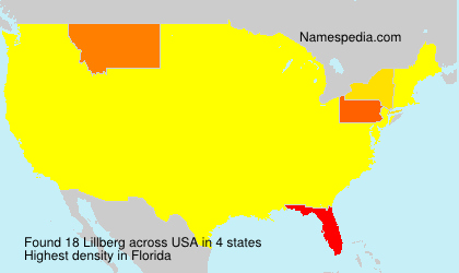 Surname Lillberg in USA Surname Lillberg in USA