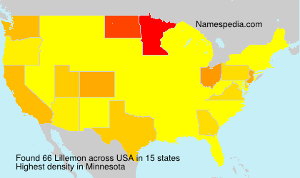 Surname Lillemon in USA Surname Lillemon in USA