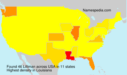 Surname Lilliman in USA