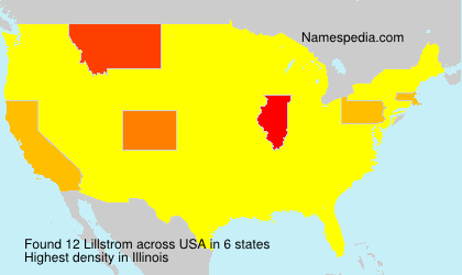 Surname Lillstrom in USA Surname Lillstrom in USA