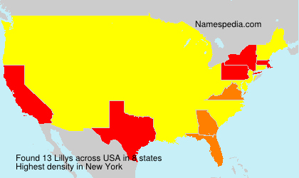Surname Lillys in USA Surname Lillys in USA