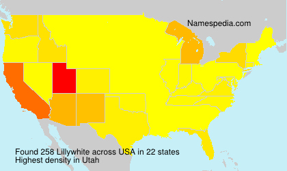 Surname Lillywhite in USA Surname Lillywhite in USA