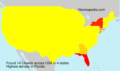 Surname Lilowtie in USA Surname Lilowtie in USA