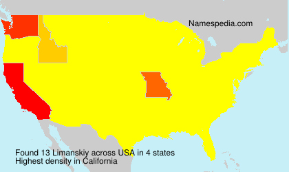 Surname Limanskiy in USA Surname Limanskiy in USA