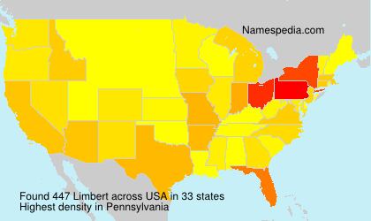 Surname Limbert in USA Surname Limbert in USA
