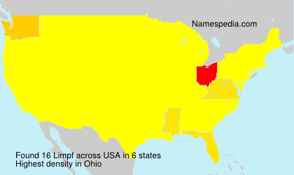 Surname Limpf in USA Surname Limpf in USA