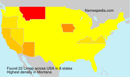 Surname Limpp in USA Surname Limpp in USA