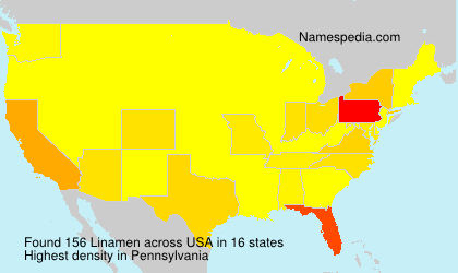 Surname Linamen in USA Surname Linamen in USA